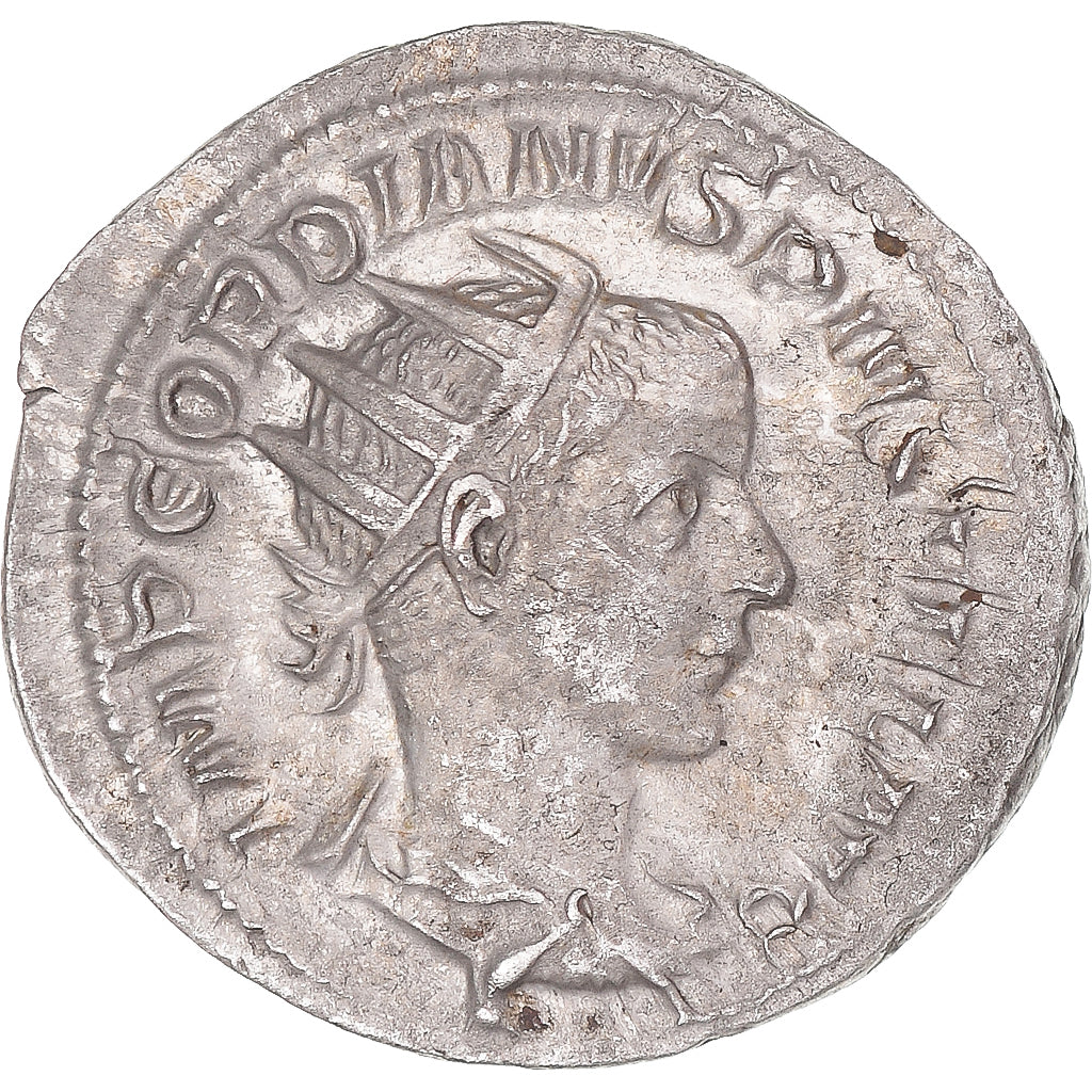 Moneta, Gordian III, Antoninianus, 241-243, Rome, EF(40-45), Bilon, RIC:92
