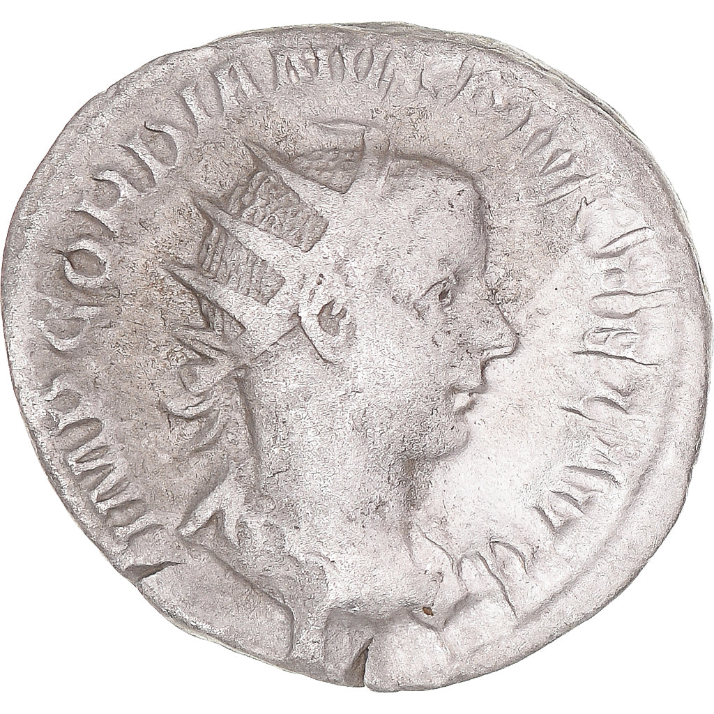 Moneda, Gordian III, Antoninianus, 241-243, Rome, BC+, Vellón, RIC:92
