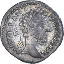 Monnaie, Marc Aurèle, Denier, 179, Rome, TTB, Argent, RIC:406