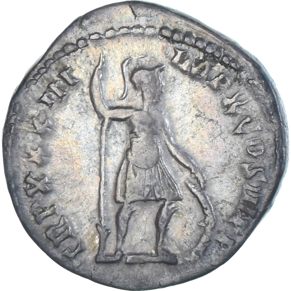 Monnaie, Marc Aurèle, Denier, 179, Rome, TTB, Argent, RIC:406