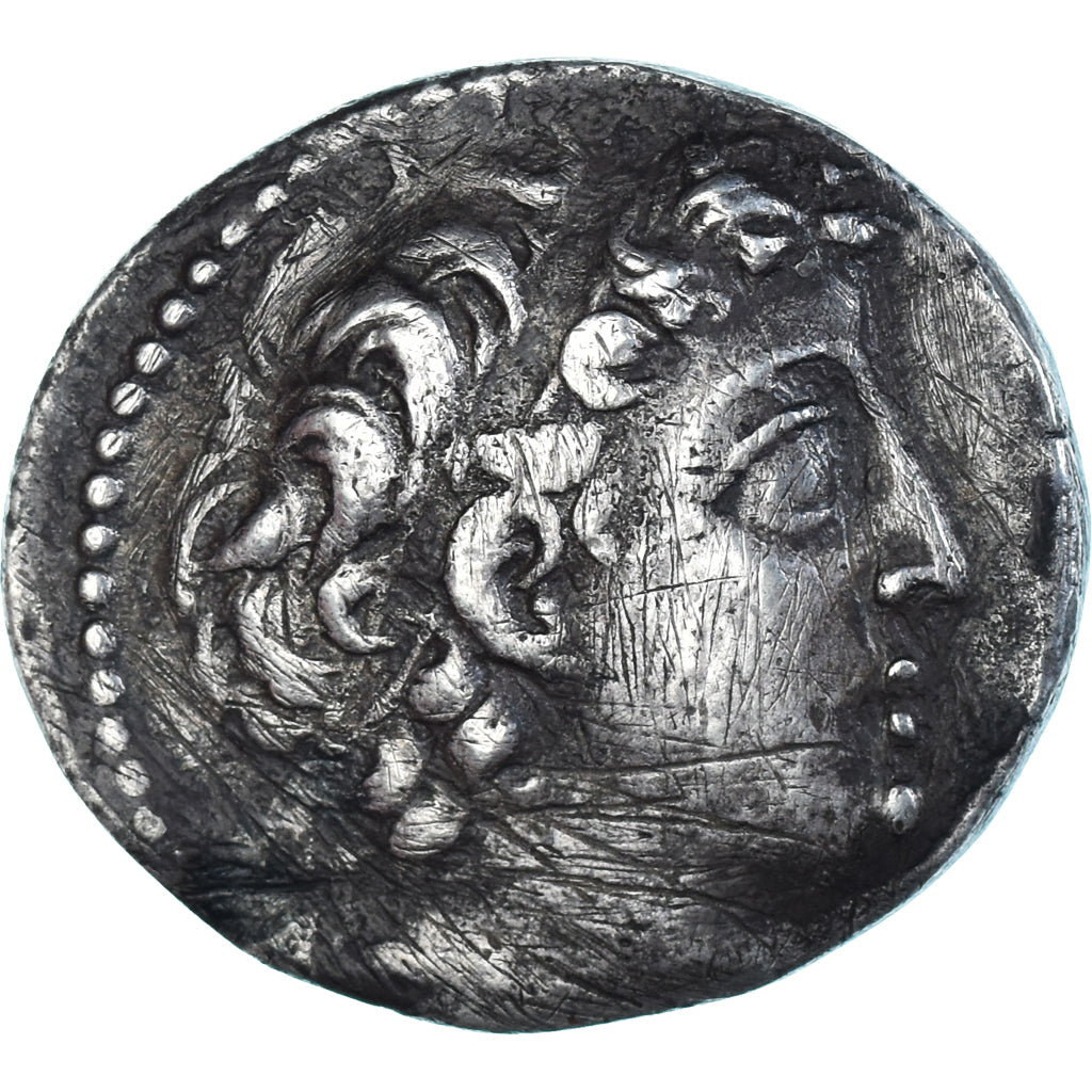 Munten, Seleucidische Rijk, Demetrios II, Tetradrachm, 129-128 BC, Tyre, FR+