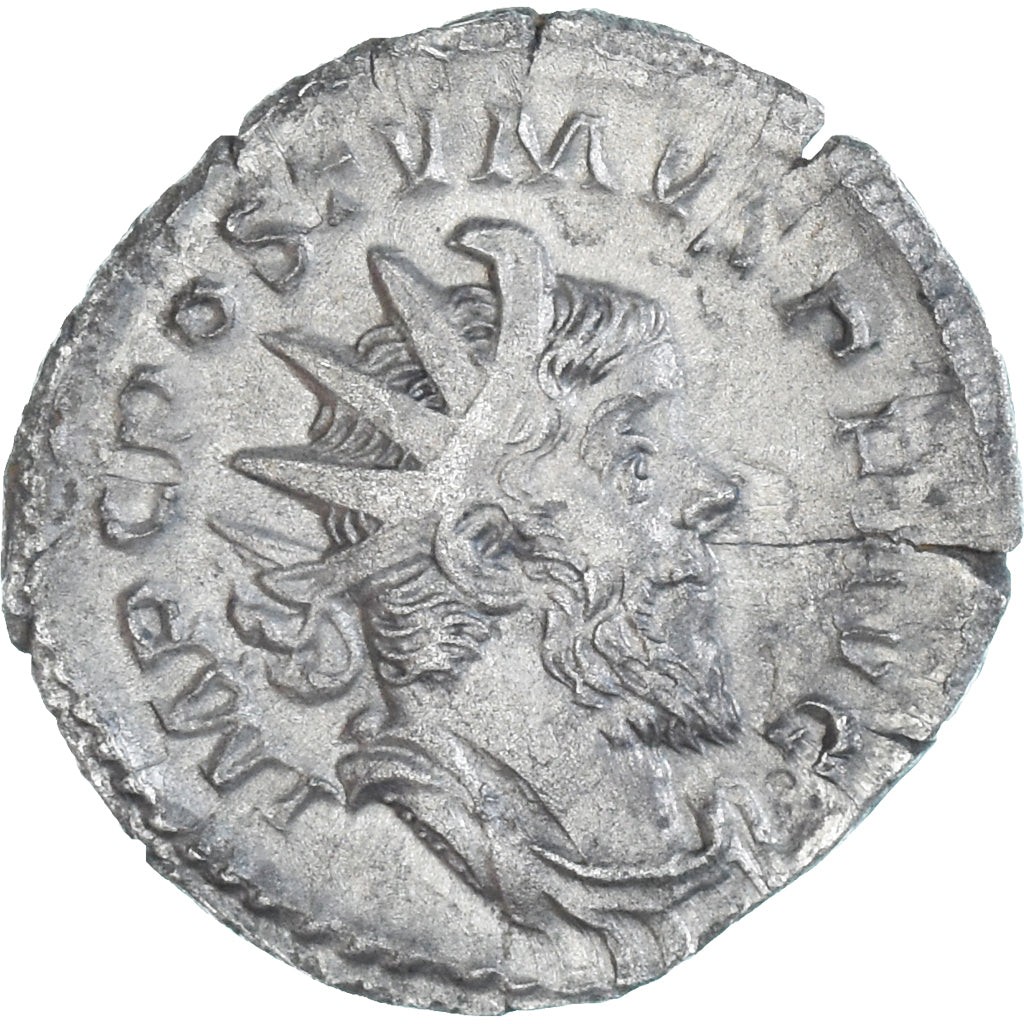Moneda, Postumus, Antoninianus, 260-269, Cologne, MBC+, Vellón, RIC:74