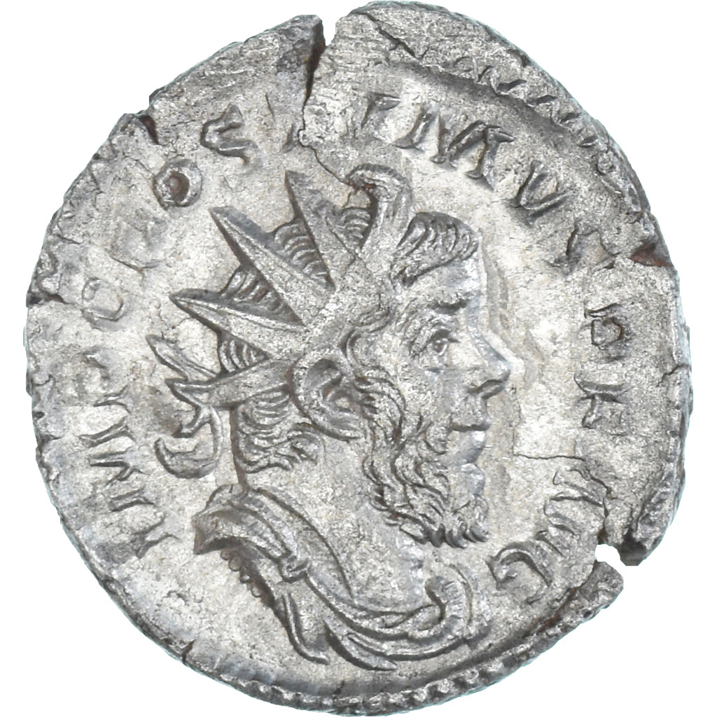 Moneda, Postumus, Antoninianus, 260-269, Cologne, MBC+, Vellón, RIC:74