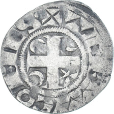 Monnaie, France, Champagne, Thibaut IV, Denier, Provins, TTB, Argent