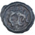 Coin, Remi, Potin au guerrier courant, 90-50 BC, Rare, VF(30-35), Potin