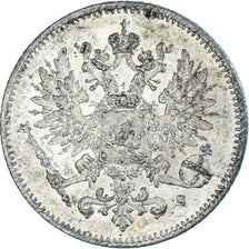 Coin, Finland, Nicholas II, 25 Penniä, 1915, Helsinki, AU(50-53), Silver