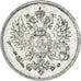 Coin, Finland, Nicholas II, 25 Penniä, 1915, Helsinki, AU(50-53), Silver