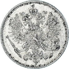 Coin, Finland, Nicholas II, 25 Penniä, 1916, Helsinki, AU(50-53), Silver