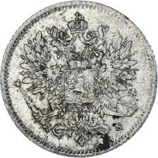 Münze, Finnland, Nicholas II, 25 Penniä, 1916, Helsinki, SS+, Silber, KM:6.2