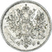 Coin, Finland, Nicholas II, 25 Penniä, 1916, Helsinki, AU(55-58), Silver