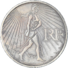 France, Semeuse, 25 Euro, 2009, Paris, MS(60-62), Silver