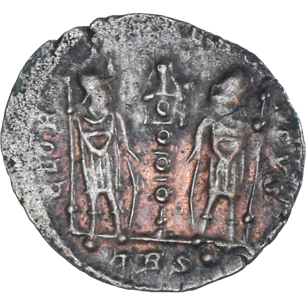 Moeda, Constantine II, Follis, 335-337, Trier, EF(40-45), Bronze, RIC:591