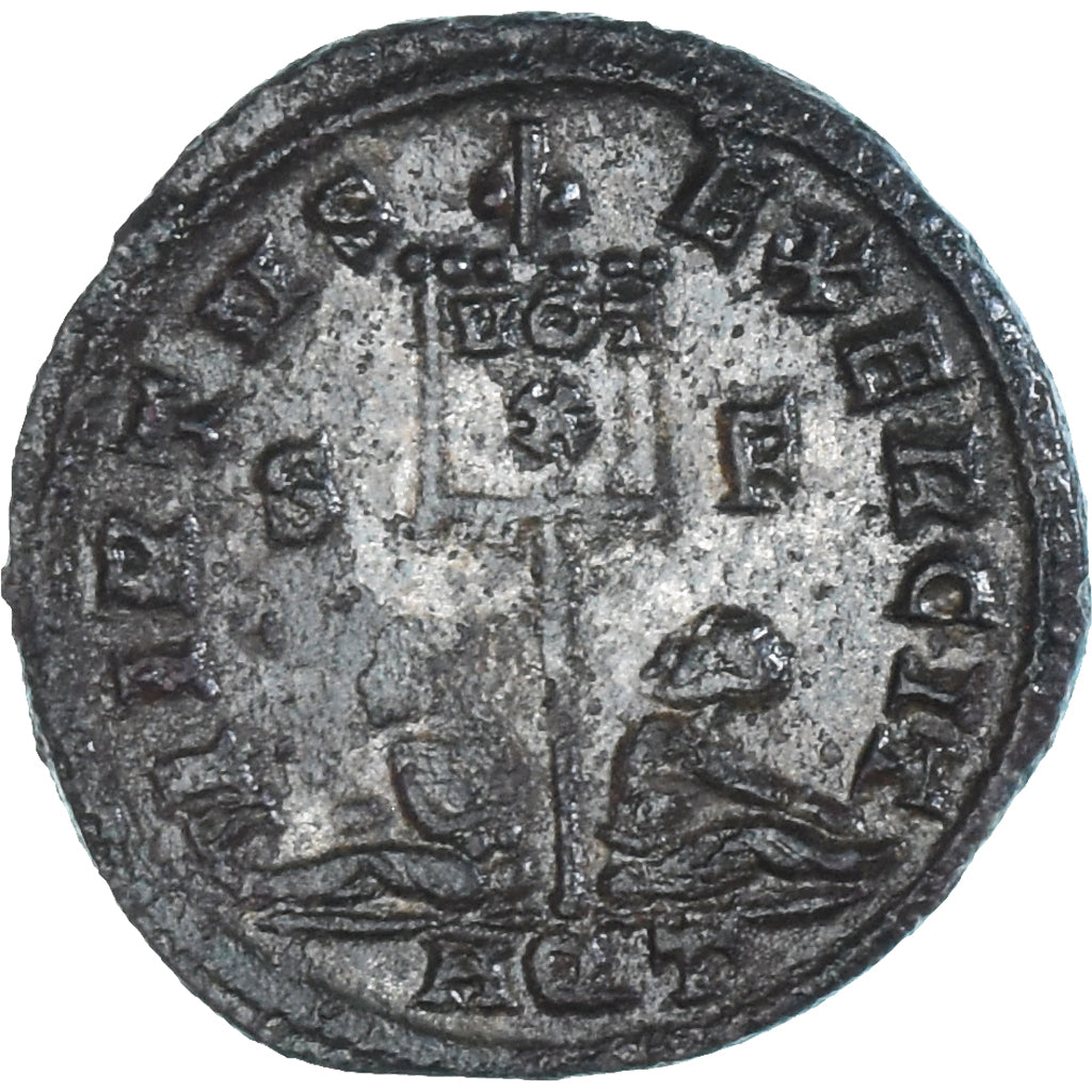 Moeda, Constantine II, Follis, 320, Aquileia, VF(30-35), Bronze, RIC:45