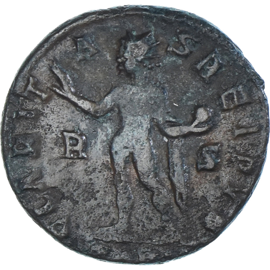 Moeda, Constantine II, Follis, 317, Arles, VF(20-25), Bronze, RIC:118