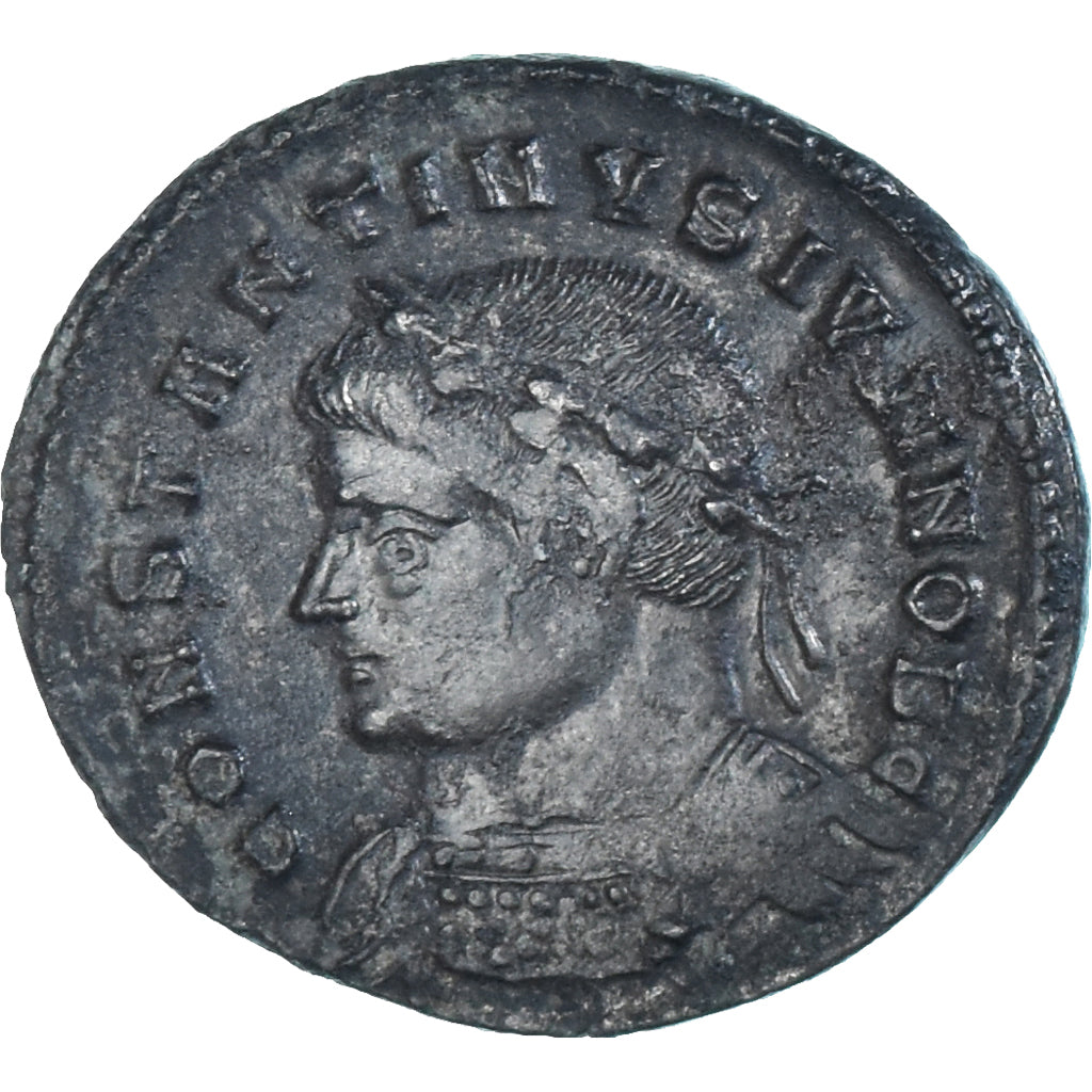 Coin, Constantine II, Follis, 328-329, Arles, VF(30-35), Bronze, RIC:330