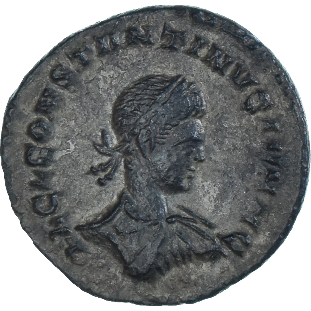 Monnaie, Constantin II, Follis, 317, Londres, TTB, Bronze, RIC:117