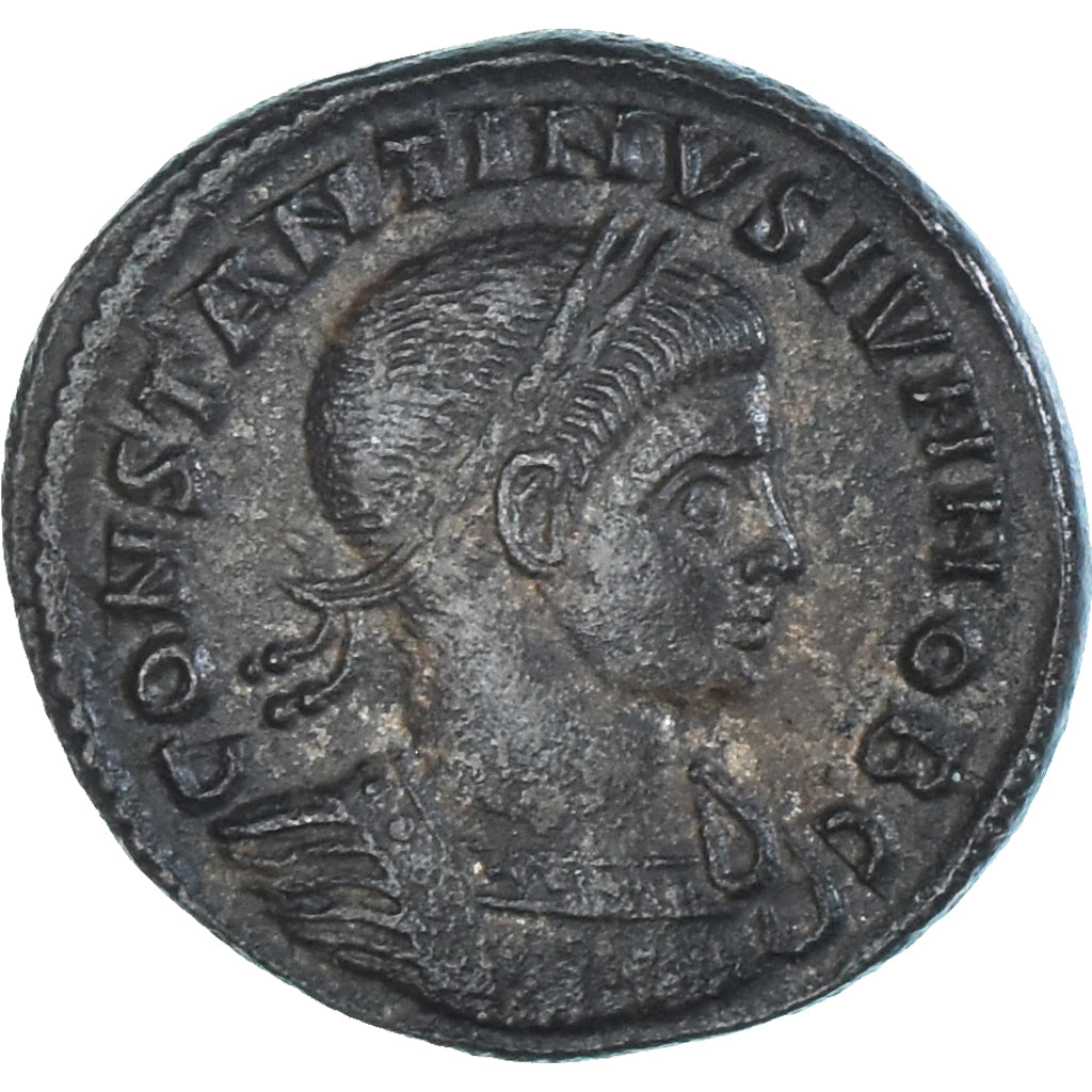Moneta, Constantine II, Follis, 322, Aquileia, SPL-, Bronzo, RIC:115