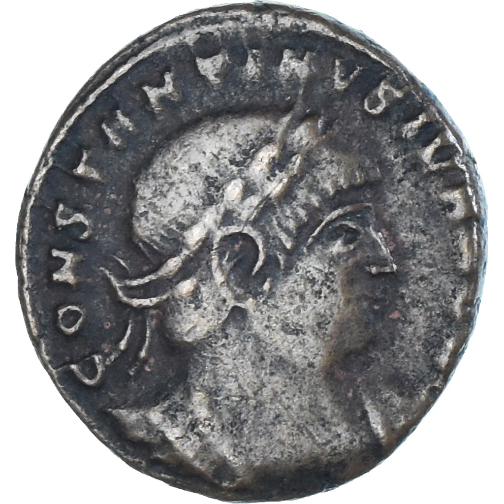 Munten, Constantijn II, Follis, 333-334, Trier, FR+, Bronzen, RIC:550