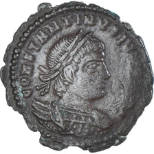 Coin, Constantine II, Follis, 317-337, Uncertain Mint, EF(40-45), Bronze