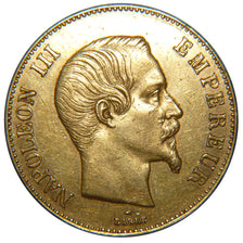 Second Empire, 100 Francs Or Napoléon III Tête Nue