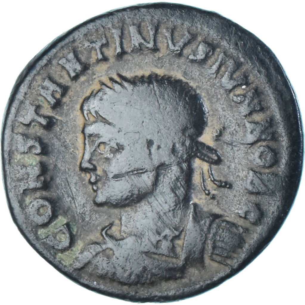 Munten, Constantijn II, Follis, 328-329, Arles, FR+, Bronzen, RIC:319