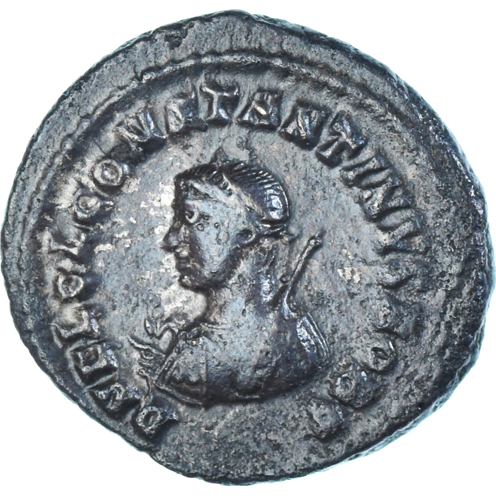 Moeda, Constantine II, Follis, 317, Heraclea, EF(40-45), Bronze, RIC:20