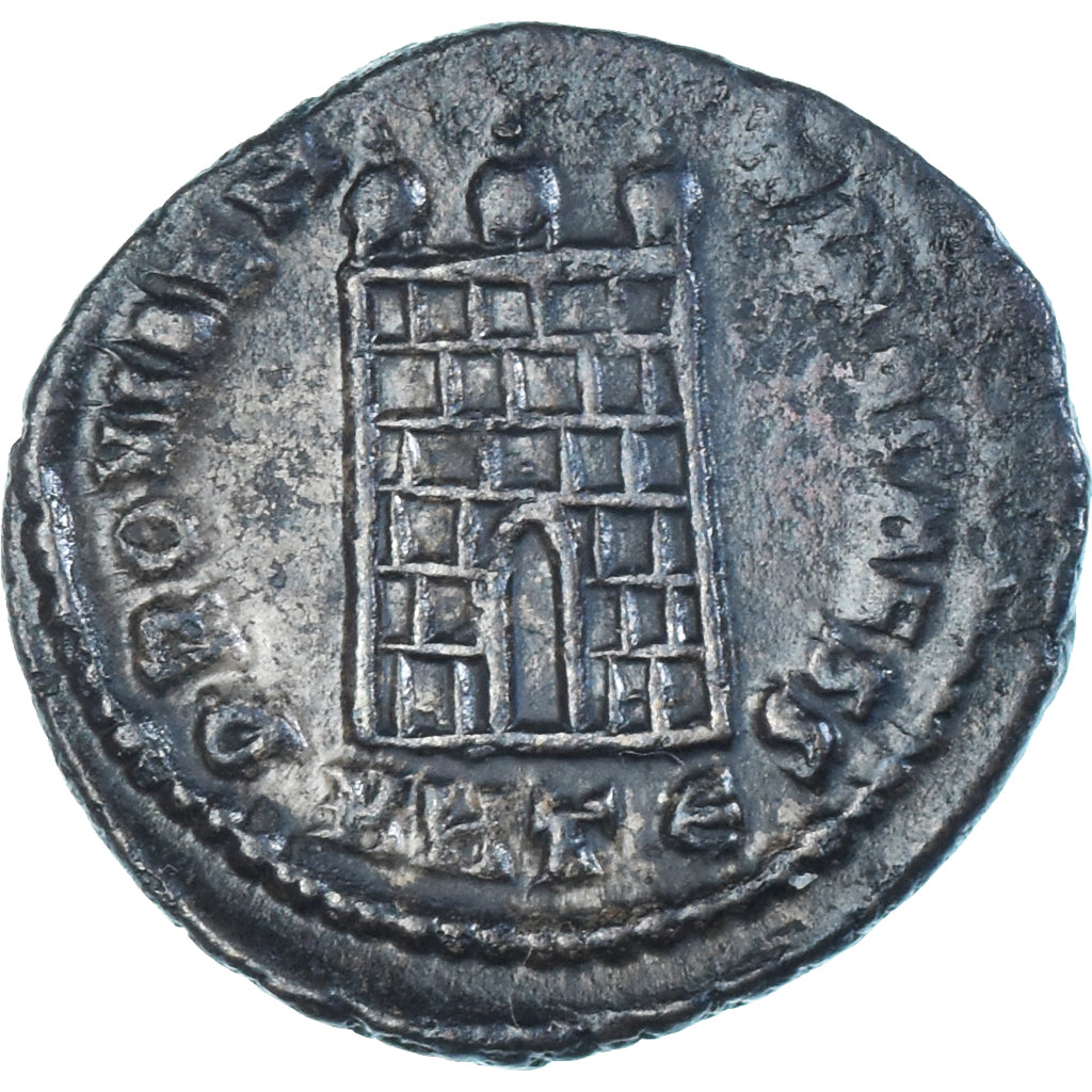 Moeda, Constantine II, Follis, 317, Heraclea, EF(40-45), Bronze, RIC:20