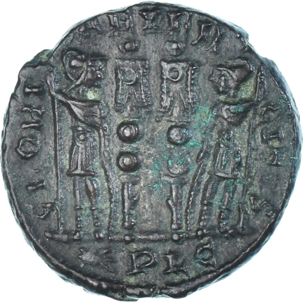 Munten, Constantijn II, Follis, 333-334, Lugdunum, UNC-, Bronzen, RIC:263