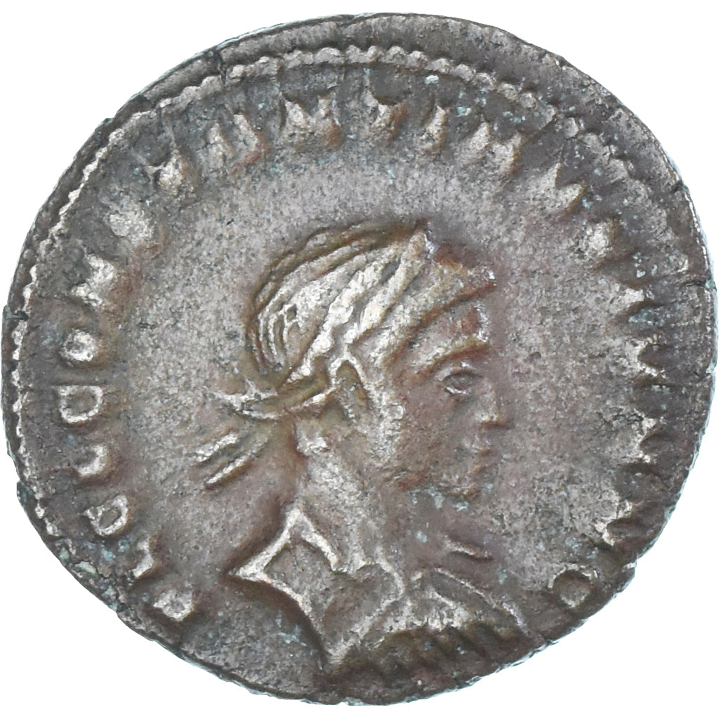 Moeda, Constantine II, Follis, 318, London, VF(30-35), Bronze, RIC:145