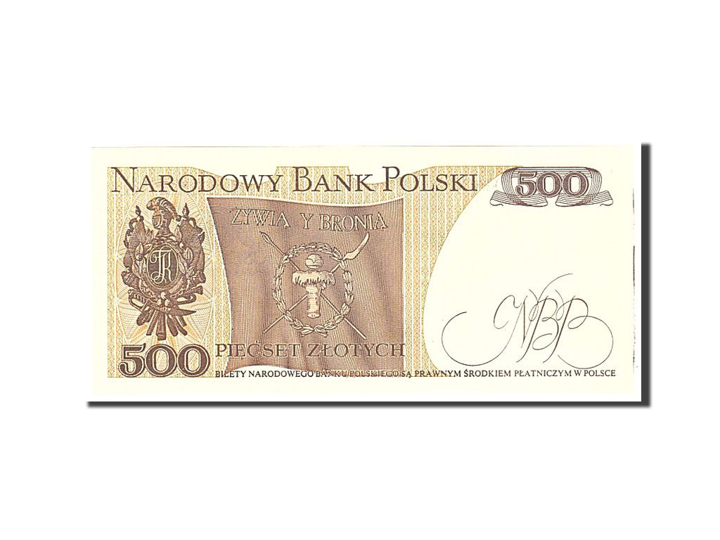 Banknote, Poland, 500 Zlotych, 1942, 1942-06-01, KM:145d, UNC(65-70)