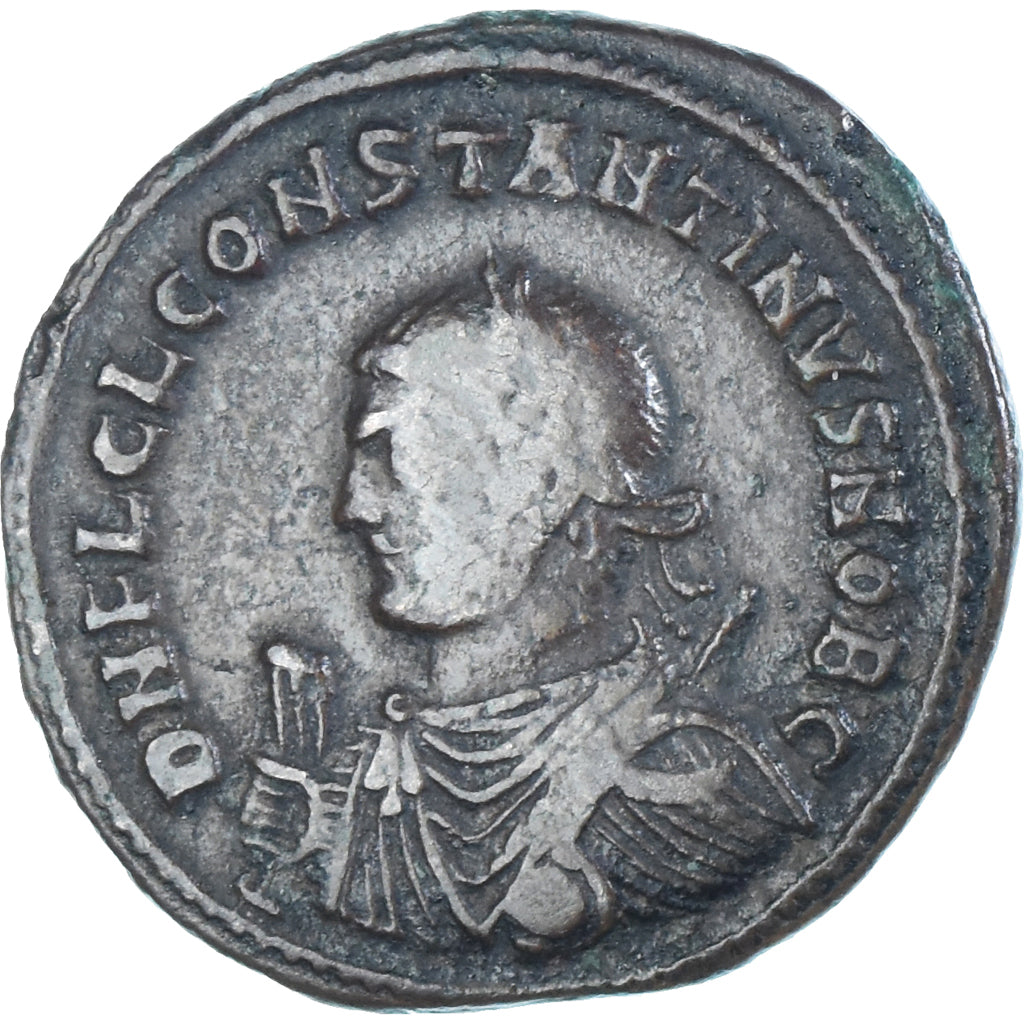 Munten, Constantijn II, Follis, 317-320, Alexandria, ZF, Bronzen, RIC:26