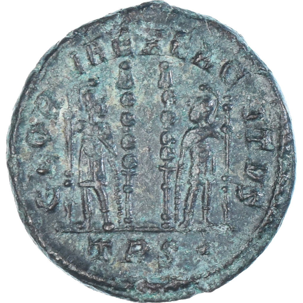 Moeda, Constantine II, Follis, 330-331, Trier, EF(40-45), Bronze, RIC:527