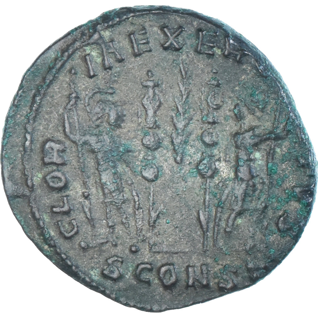 Münze, Constantine II, Follis, 332-333, Arles, SS, Bronze, RIC:366