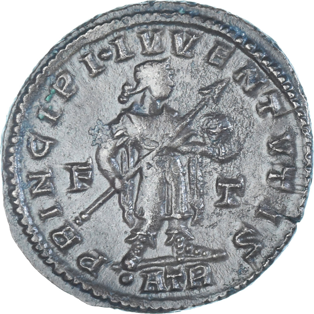 Munten, Crispus, Follis, 317-318, Trier, PR, Bronzen, RIC:171