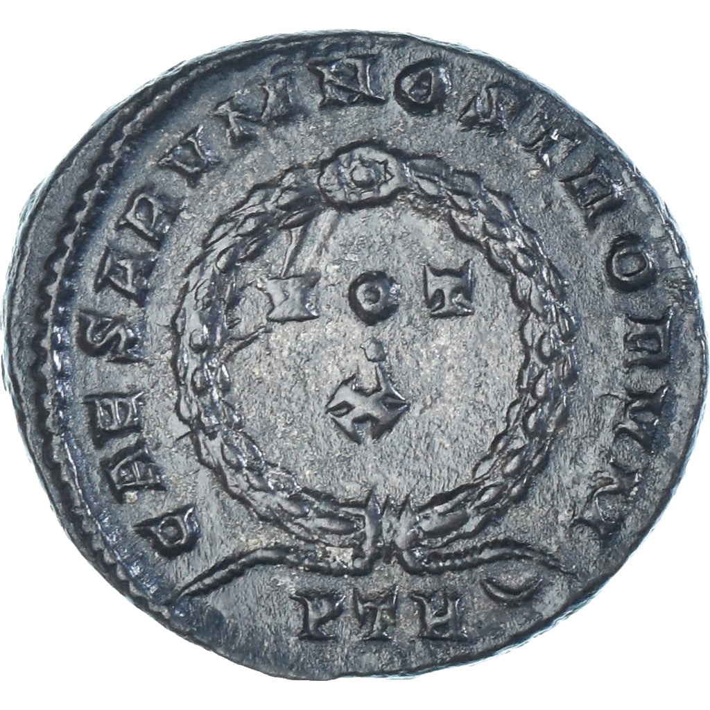 Munten, Crispus, Follis, 323-324, Trier, ZF, Bronzen, RIC:440