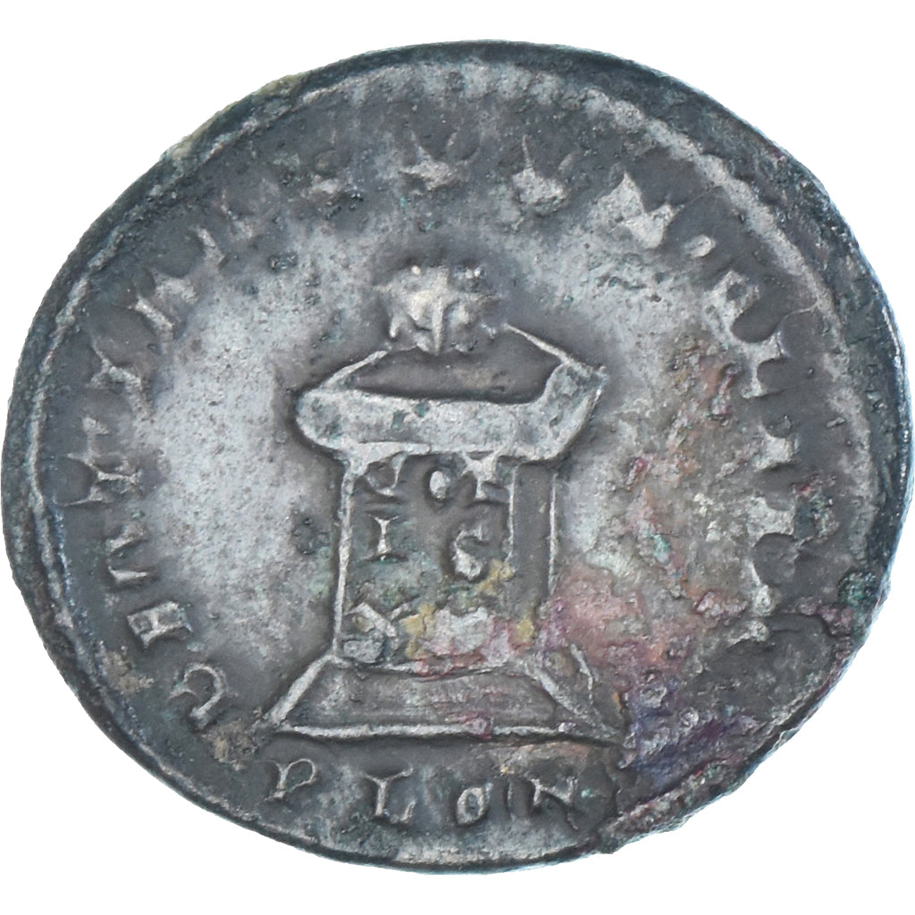 Moeda, Crispus, Follis, 321, London, EF(40-45), Bronze, RIC:211