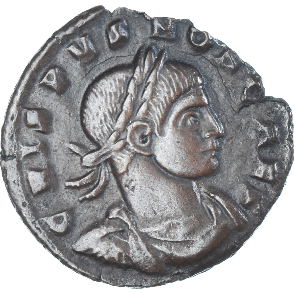 Moneda, Crispus, Follis, 318, Arles, BC+, Bronce, RIC:172