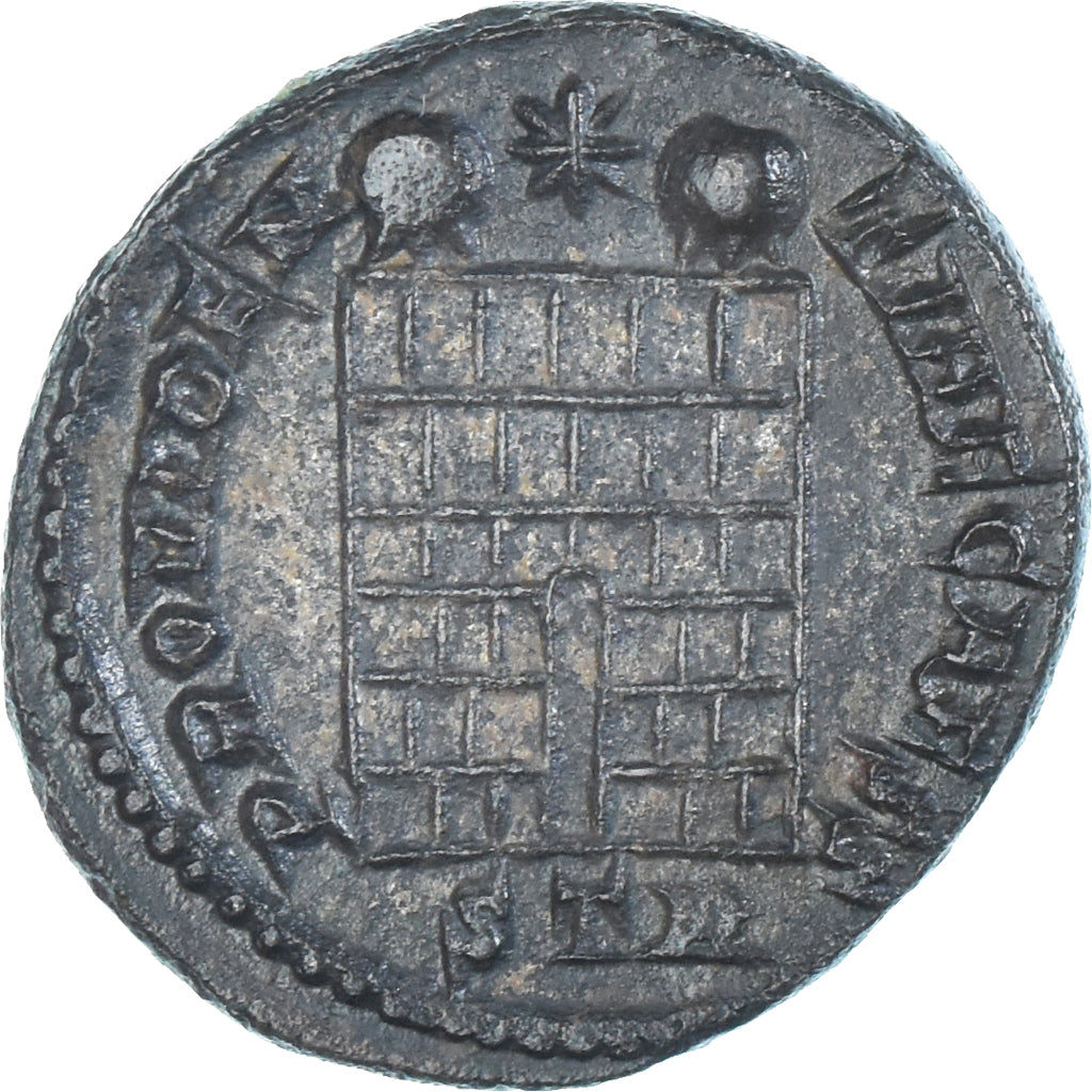 Coin, Crispus, Follis, 324-325, Trier, MS(63), Bronze, RIC:451