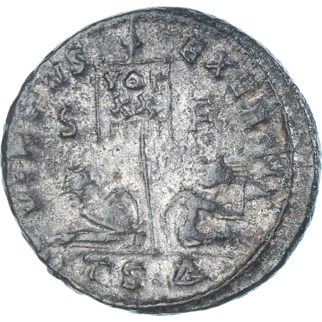 Moeda, Crispus, Follis, 320, Thessalonica, EF(40-45), Bronze, RIC:78