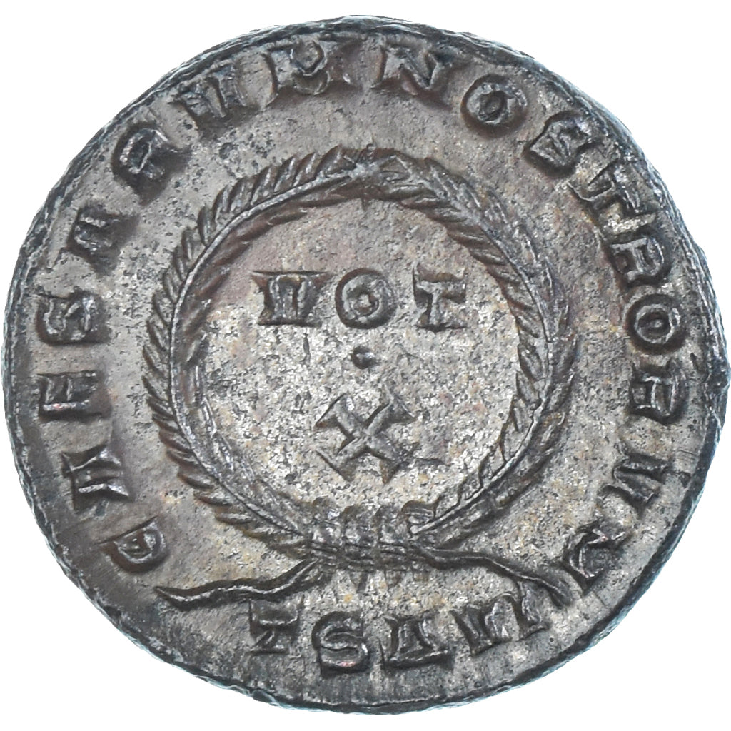 Coin, Crispus, Follis, 324, Thessalonica, EF(40-45), Bronze, RIC:125