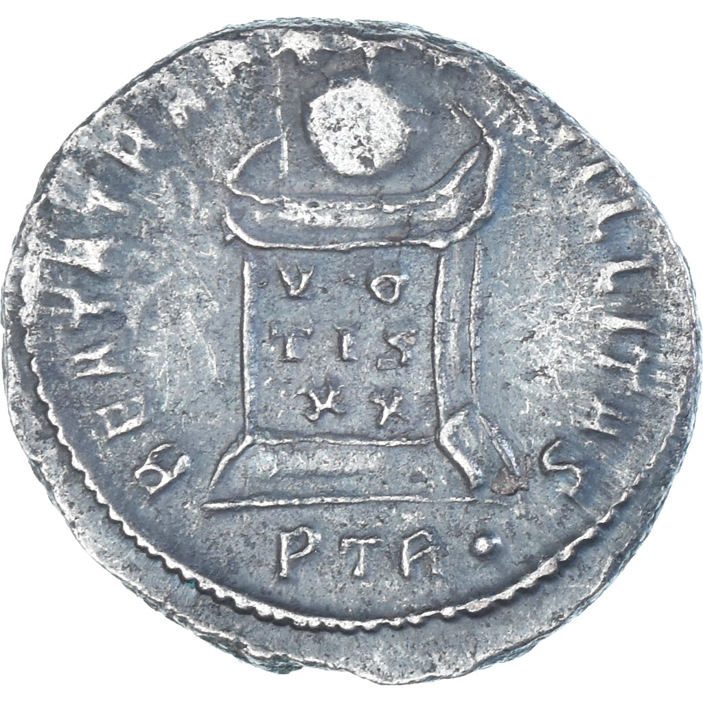 Coin, Crispus, Follis, 322, Trier, AU(50-53), Bronze, RIC:347