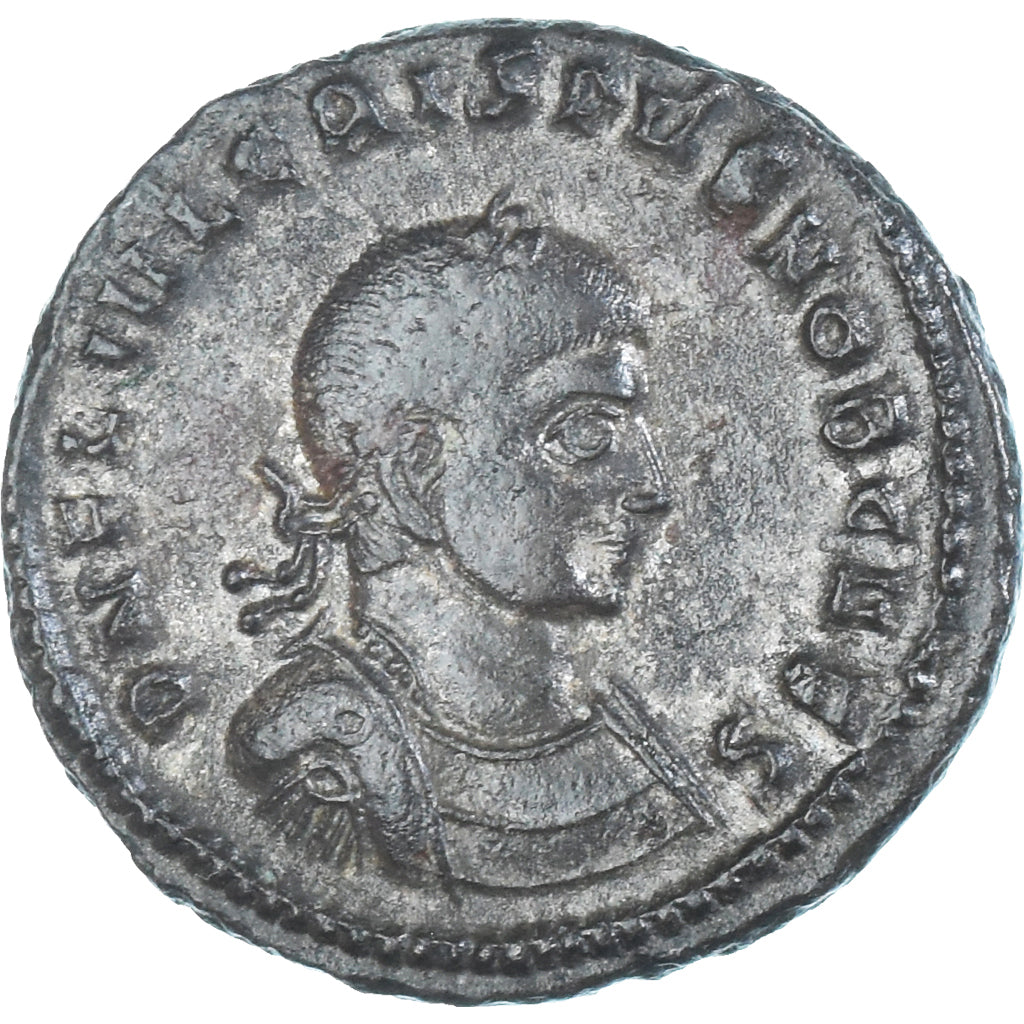 Munten, Crispus, Follis, 319, Thessalonica, ZF, Bronzen, RIC:62