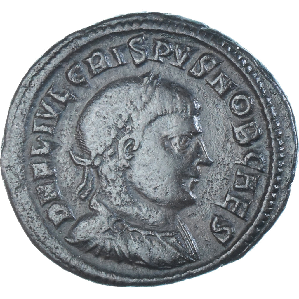 Moeda, Crispus, Follis, 321-324, Nicomedia, EF(40-45), Bronze, RIC:48