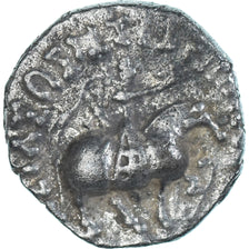 Coin, Azes II, Drachm, ca. 35-12 BC, VF(20-25), Silver, BMC:51