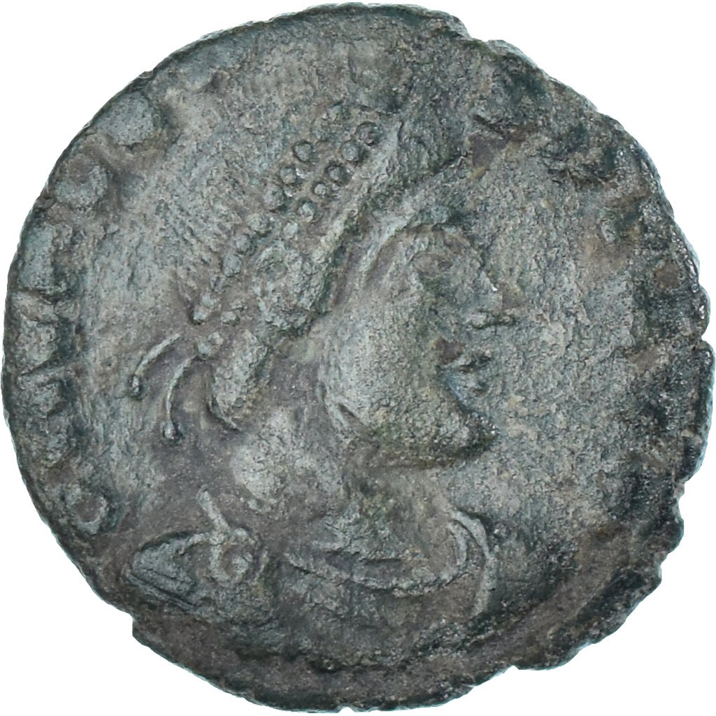 Münze, Valens, Follis, 367-375, Arles, S, Bronze, RIC:16b