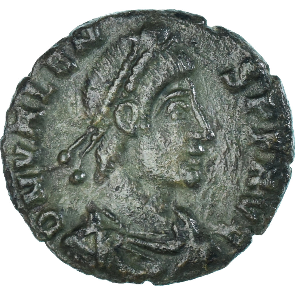 Moneta, Valens, Follis, 375-378, Arles, MB+, Bronzo, RIC:19a
