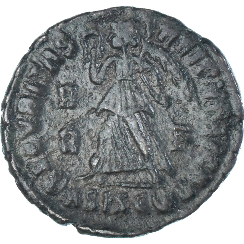 Munten, Valens, Follis, 367-375, Siscia, FR+, Bronzen, RIC:15b