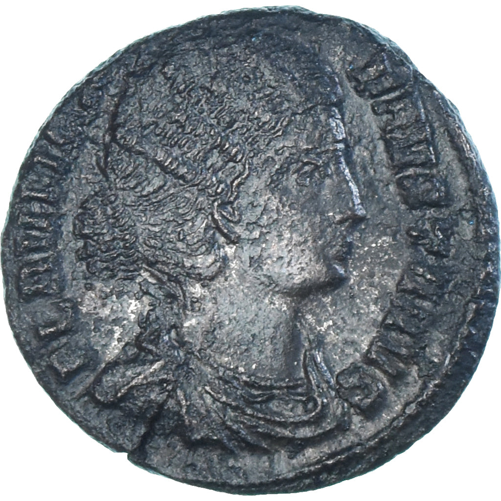 Moneta, Fausta, Follis, 326, Ticinum, EF(40-45), Brązowy, RIC:203