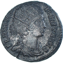 Moneta, Fausta, Follis, 326, Ticinum, BB, Bronzo, RIC:203