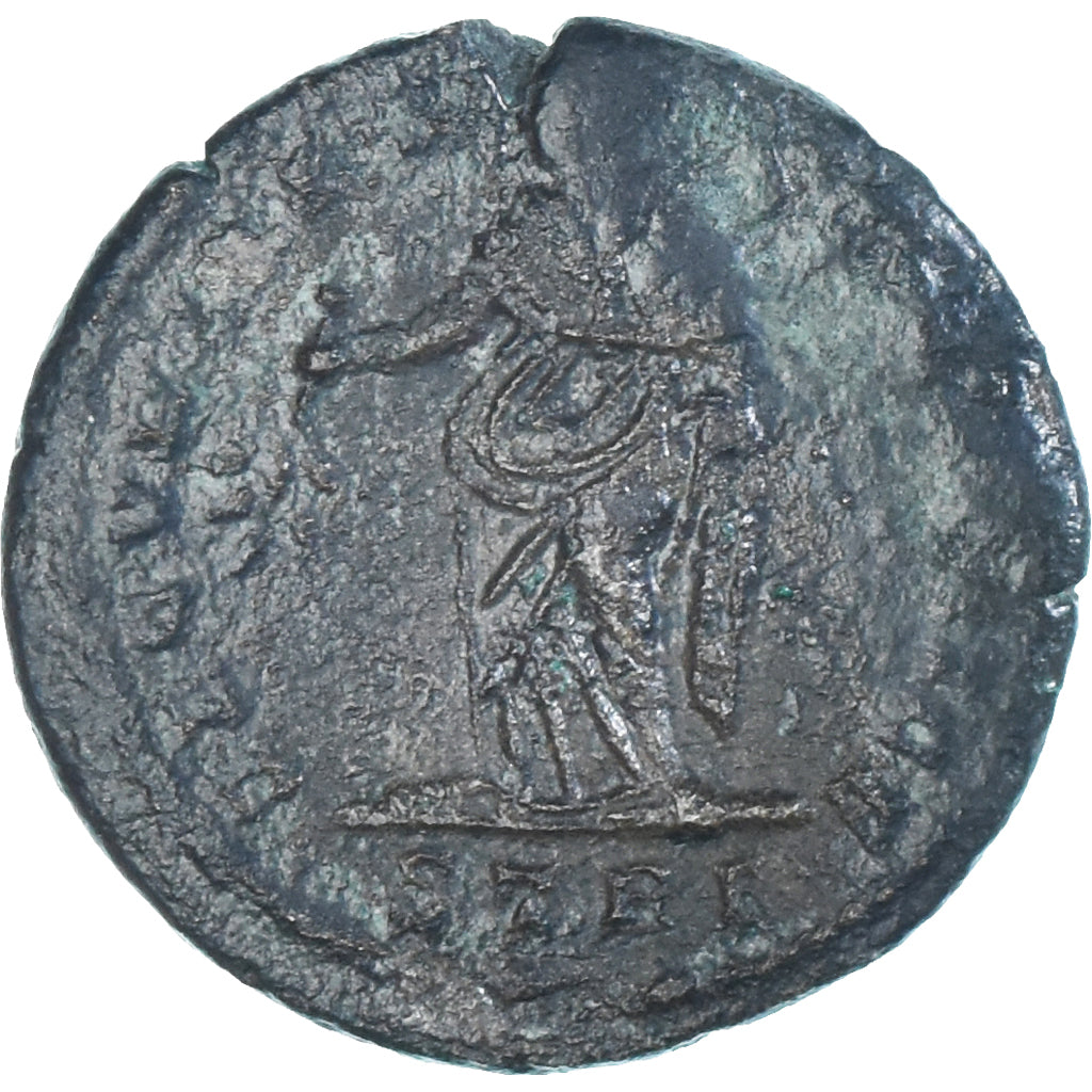 Munten, Hélène, Follis, 327-328, Trier, FR+, Bronzen, RIC:508